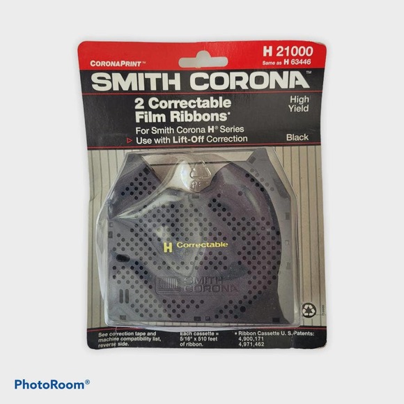 Smith Corona 2 Correctable Film Cartridge Ribbons - Picture 1 of 2